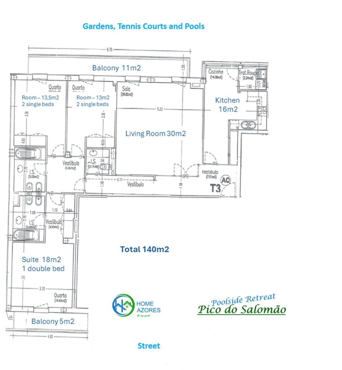 Ponta Delgada Home Azores - Pico Do Salomao Poolside Retreat מראה חיצוני תמונה